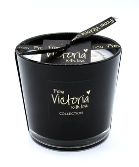 Victoria glossy black small