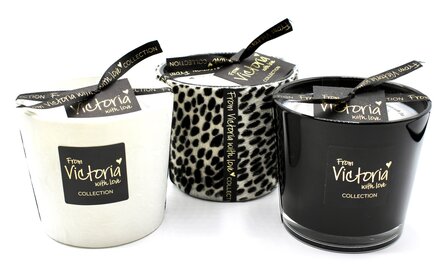 Victoria glossy black small