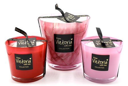 Victoria glossy red small