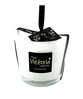 Victoria glossy white small