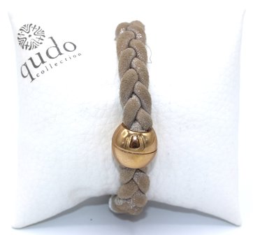 Bracelet vintage beige/ros&eacute;