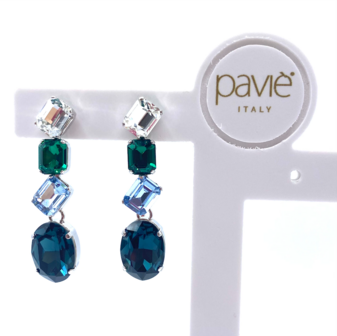 LINEA GRANDE BLUE / ESMERALD / SILVER