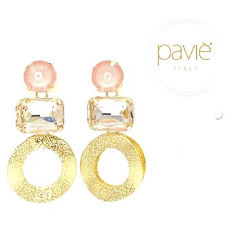 TRE CERCHI PEACH / GOLD 