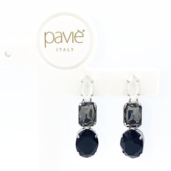 LINEA OVALE BLACK/SILVER 