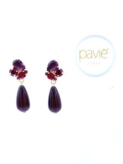 TOPPA + PERLE BURGUNDY