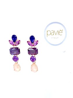 MAGICA GRANDE DROP STRASS BURGUNDY ROSE 