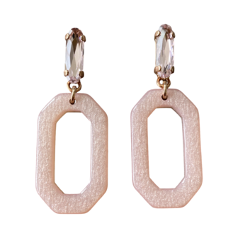 CERCHIO OVALE HARS PESCA/ROSE 