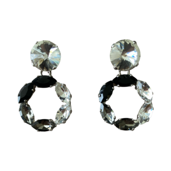 DUE CERCHI BLACK/SILVER