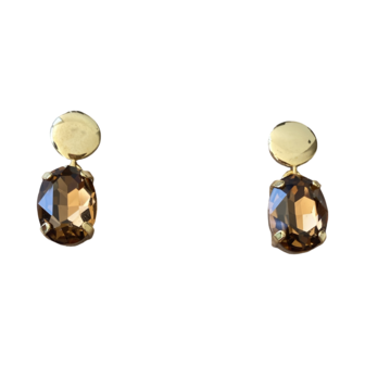 DUE OVALE PICCOLO AMBER 