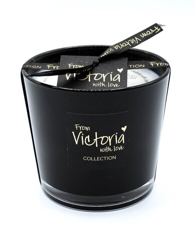 Victoria glossy black small