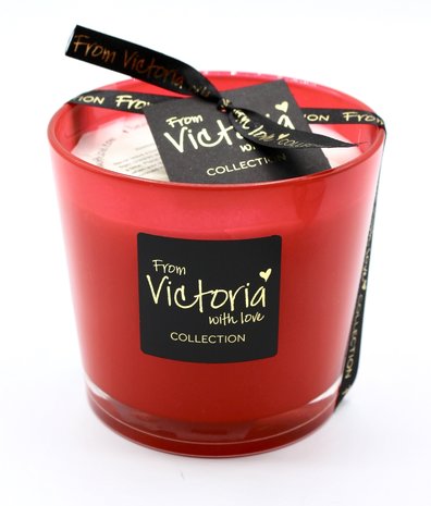 Victoria glossy red small
