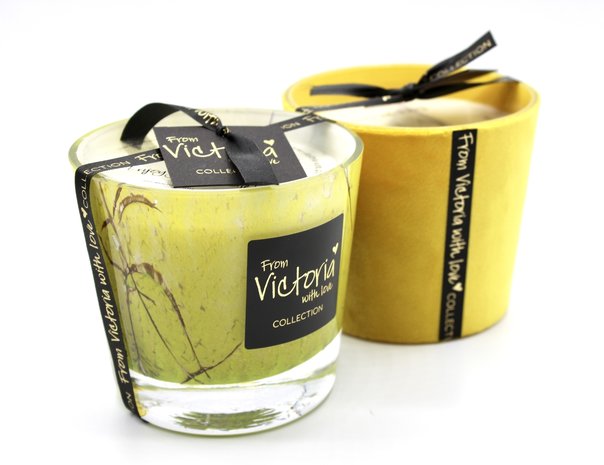 Victoria Marble Yellow Small