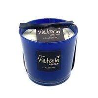VICTORIA GLOSSY SMALL BLAUW 