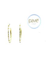 cerchio ovale gold strass