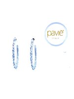 cerchio ovale silver strass